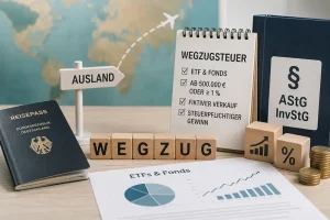 Wegzugsteuer für ETFS und Fonds